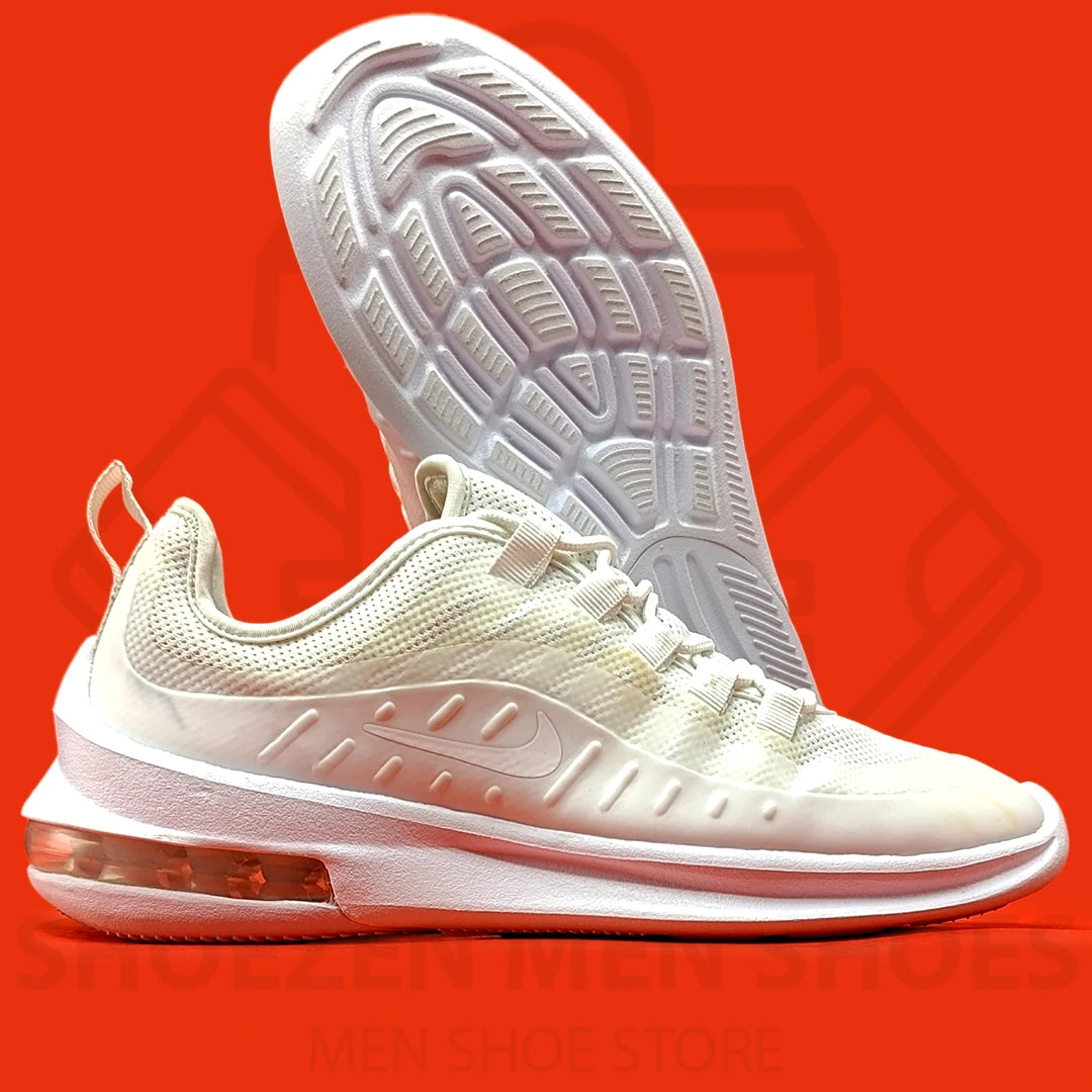 Nike Air Max Axis Joggers - Shoezen Men Shoes - White sneaker with a red background