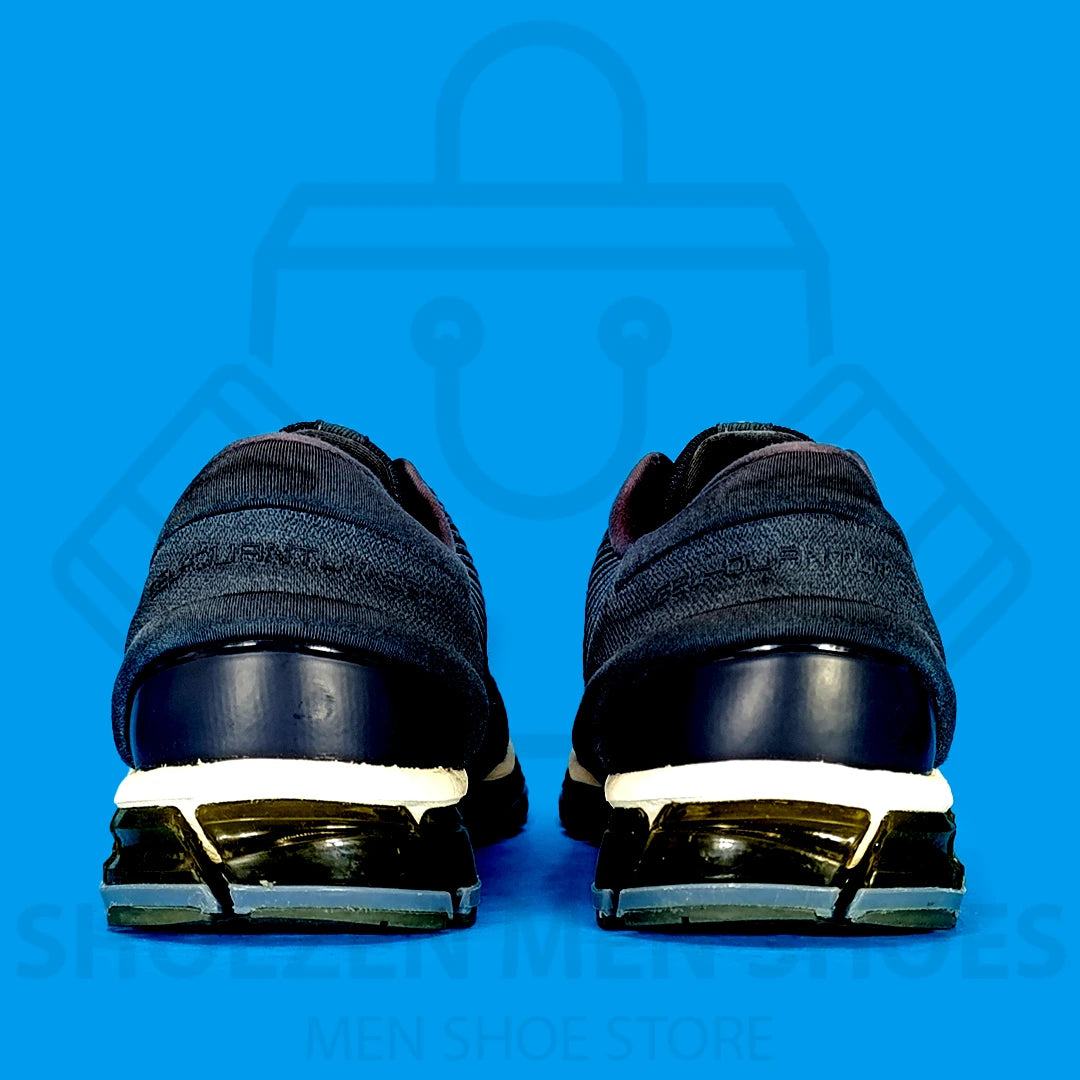 Asics Gel-Quantum 360 4 Joggers - Shoezen Men Shoes - Blue running shoe with white sole on a blue background